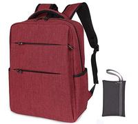 Sac à bandoulière Homme d'affaires Sac à Dos coréen Mode Voyage Sac Loisirs Sac de Filles pour l'école Simple Mode Laptopbag, Jujube Rouge avec Sac à Main édition Ordinaire