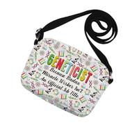 Sac à bandoulière humoristique pour conseiller génétique chercheur ADN passionné de science, Sac généticien, Medium