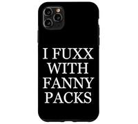Sac à bandoulière I Fuxx with Fanny Packs Funny Retro Festival Coque pour iPhone 11 Pro Max