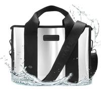 Sac à bandoulière imperméable, Case-Mate Mini Travel Tote Bag, Travel, Silver Chrome