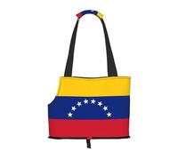 Sac à bandoulière imprimé drapeau du Venezuela pour sortir - Petit chien et chat double usage