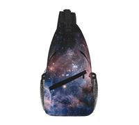 Sac à bandoulière imprimé galaxie Milky Way résistant à l'eau