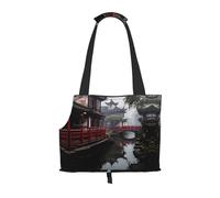 Sac à bandoulière imprimé Gangnam Style Water Town2 pour animaux de compagnie, convient pour les petits chiens et chats, sac de courses et de voyage, sac à double usage