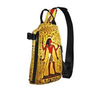 Sac à bandoulière imprimé série Tribu de l'egypte Ancienne, Sac à Dos décontracté à bandoulière, Sac à Dos de Jour pour Voyage, randonnée, Sac à bandoulière de Gymnastique
