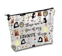 Sac à bandoulière inspiré de la beauté Belle Princesse Cadeau de contes de fées Cadeau Un conte d'anciens comme le temps Cadeau Bête Sac fourre-tout, Trousse de beauté, medium