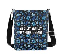 Sac à bandoulière inspiré de l'ombre, cadeau pour amoureux de l'ombre, sac à bandoulière My Silly Vanilly My Pookie Bear Game Lover, My Silly Vanilly Cb2, 111