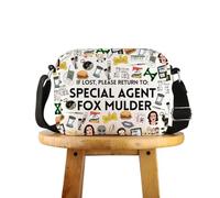 Sac à bandoulière inspiré des OVNIS - Cadeau pour amoureux des OVNI - Cadeau pour les amoureux de la série télévisée, Fox Mulder UK, 0