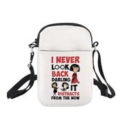 Sac à bandoulière inspiré du film de dessin animé « I Never Look Back Darling It Distracts From The Now »