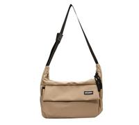 Sac à bandoulière japonais pour homme et femme avec sangle réglable, grande capacité, épaule scolaire pour un usage quotidien, bandoulière en nylon, kaki, One Size