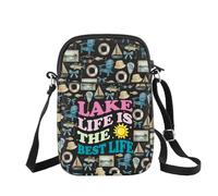 Sac à bandoulière Lake Life Is The Best Life - Cadeau pour hôtesse - Cadeau de chalet, Lake Life B Royaume-Uni