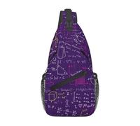 Sac À Bandoulière Leçons De Mathématiques Bandoulière Sac Moderne Multifonctionnel Sacs Triangle, Pour Cyclisme, Excursion, Office, Voyage