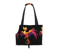 Sac à bandoulière léger et respirant pour petit animal de compagnie, imprimé WZYCWB Mythical Phoenix