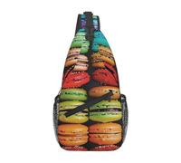 Sac à bandoulière léger pour homme et femme - Sac à bandoulière léger pour l'école, la randonnée, le cyclisme, les voyages, Noir , Taille unique, Sac à dos de
