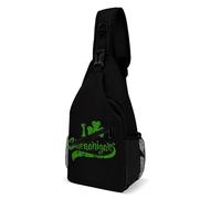 Sac À Bandoulière Les Manigances De Shamrock Léger Sacoche Tactique Casual Pour Homme Voyage 19X39Cm