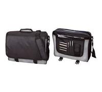 Sac à bandoulière - LiGHTPAK - WAVE - Polyester - Noir/Gris - Compartiment zippé