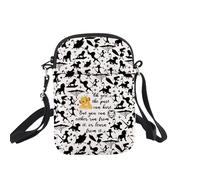 Sac à bandoulière Lion de dessin animé Cadeau pour amoureux du lion Oh Yes The Past Can Hurt But The Way i See It Personnages de dessin animé