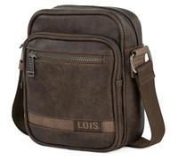 Sac à Bandoulière - Lois - 310219 - Marron - Sangle Réglable - Dimensions 16x20x6.5 cm