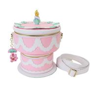 loungefly Disney by sac à Arc bandoulière figural Unbirthday Cake, LF-WDTB2990
