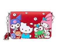 Loungefly Sac à bandoulière Sanrio Hello Kitty & Friends avec blocs de couleurs