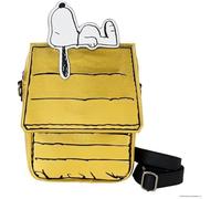 Sac à bandoulière - LOUNGEFLY - Peanuts 75ème Anniversaire - Jaune - Snoopy - Applique niche