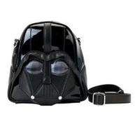 Loungefly Sac à bandoulière fille Star Wars Dark Vador Casque Noir 22,5x22,5x10 cm