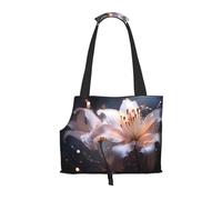 Sac à bandoulière Magic Heavy Lily imprimé pour animal domestique pour sortir, petit chien et chat double usage