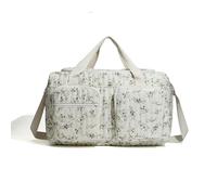 Sac à bandoulière matelassé à la mode avec poignée rembourrée pour les nouveaux parents, pratique au quotidien et bien organisé