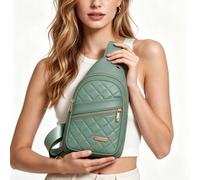 Sac à bandoulière matelassé avec plusieurs poches à fermeture éclair, petit sac à bandoulière pour femme, 2026