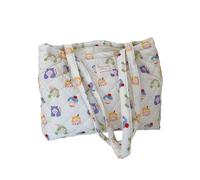 Sac à bandoulière matelassé imprimé floral style français aisselle grande capacité shopping étudiants école femme grande capacité aisselle sac à main matelassé, Jolie fille., One Size