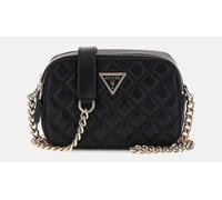 Sac À Bandoulière Matelassé Pour Femmes Guess Giully En Noir