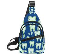 Sac à bandoulière mignon avec bandoulière réglable, sac à bandoulière pour homme et femme, sac à dos à bandoulière pour voyage, cyclisme, travail, sport, Multicolore 20., 11.8x7x1.5in/30x18x4cm