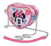 Sac à Bandoulière Mini Coeur - Disney Minnie Mouse Floral - Rose - Taille Unique Rose G