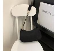Sac à bandoulière mini de couleur unie, petit sac PU, sac à main polyvalent minimaliste et décontracté, sac baguette zippé grande capacité, convient pour le shopping, le porte-monnaie, les sorties, le