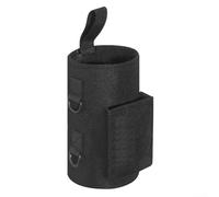 Sac à bandoulière minimaliste noir avec mécanisme d'ouverture magnétique pour la gym, le sport et les voyages courts (noir)