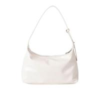 Sac à bandoulière moderne ciré PU léger sous les bras sac à main multifonction avec design intérieur structuré sac rétro moderne, blanc, One Size