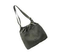 Sac à bandoulière moderne pour femme avec poches fonctionnelles et cordon de serrage réglable, léger, sac à main sous les bras, sac à main pratique en nylon pour le bureau des femmes, Vert, One Size