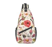 Sac à bandoulière Monarch Papillons Sac à Dos à bandoulière Sac à bandoulière Sacs à Dos décontractés pour Femmes Hommes Cyclisme Randonnée Voyage