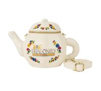 Sac à bandoulière motif théière - Loungefly - Bandoulière réglable - Simili cuir - 19,1x22,9x17,9 cm - Multicolore