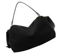 Sac à bandoulière multifonction pour un usage quotidien avec de grands compartiments pour un sac souple essentiel décontracté sous les aisselles, sac à main unisexe élégant, Noir , One Size