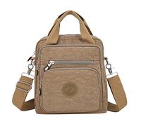 Sac à bandoulière multifonctionnel décontracté pour femme, sac à bandoulière réglable, sacs à bandoulière pour l'école, beige, Taille unique