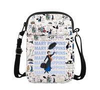 Sac à bandoulière musical inspiré de Mary Broadway - Cadeau pour les fans de Mary, Mary CB Uk2, INCHES