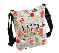 Sac à bandoulière musical pour amoureux de la musique, cadeau pour fans de théâtre, marchandise musicale, Oper-m-bag