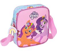 Sac à bandoulière My Little Pony Wild & free bleu rose 16 x 18 x 4 cm