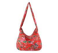 Sac à bandoulière personnalisé pour femme - Motif floral du nord-est - Tendance - Dumpling - Grande capacité - Sac à bandoulière pour femme - Grand messager - Pour filles et adolescentes - Motif