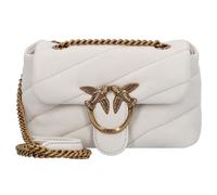 Pinko, LOVE BABY PUFF C SHEEP NAPPA Femme, Taille Unique, Z14q_Blanc Soie-antique Gold, Taille unique