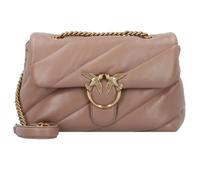 Sac à bandoulière - PINKO - Love - Cuir - 30 cm - Beige - Aimantée