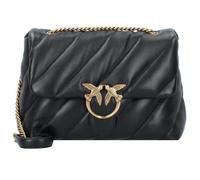 Sac à bandoulière PINKO Love en cuir 31 cm - Jaune - Femme - Bride à bouton - Lisse