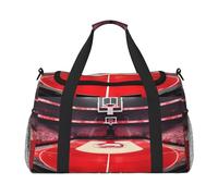 Sac à bandoulière pliable avec imprimé arènes de basket-ball