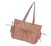 Sac à bandoulière plissé pour femme, jolis nœuds, aisselles, style japonais, grande capacité, sac à main pour le shopping, pour femme, style japonais, sac à main assorti à l'épaule sous les bras, a