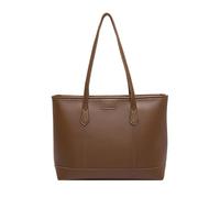 Sac à bandoulière portable pour femme en polyuréthane offrant praticité et mode avec un grand espace quotidien, Marron Bn, Medium